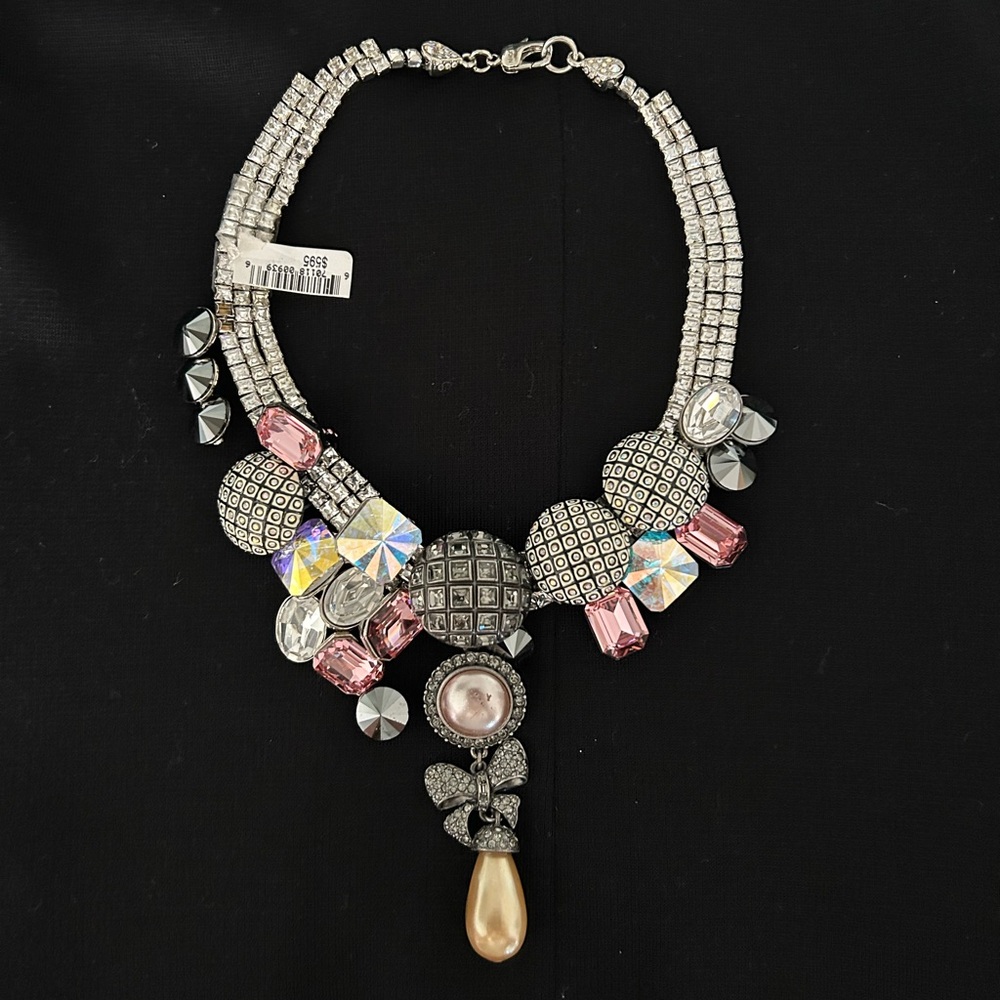 St John Stone & Pearl Necklace